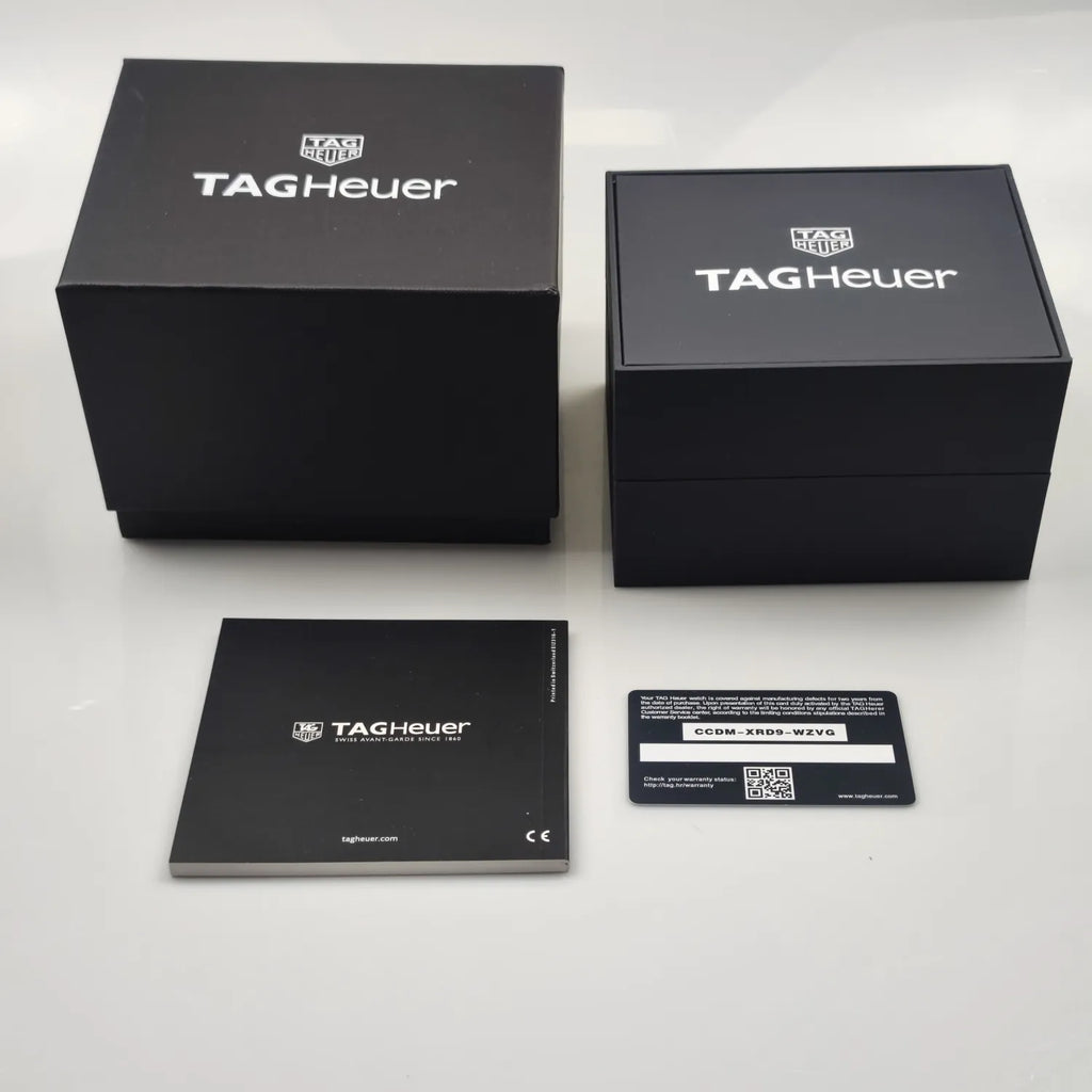 TAG Heuer watch box  display position on the right