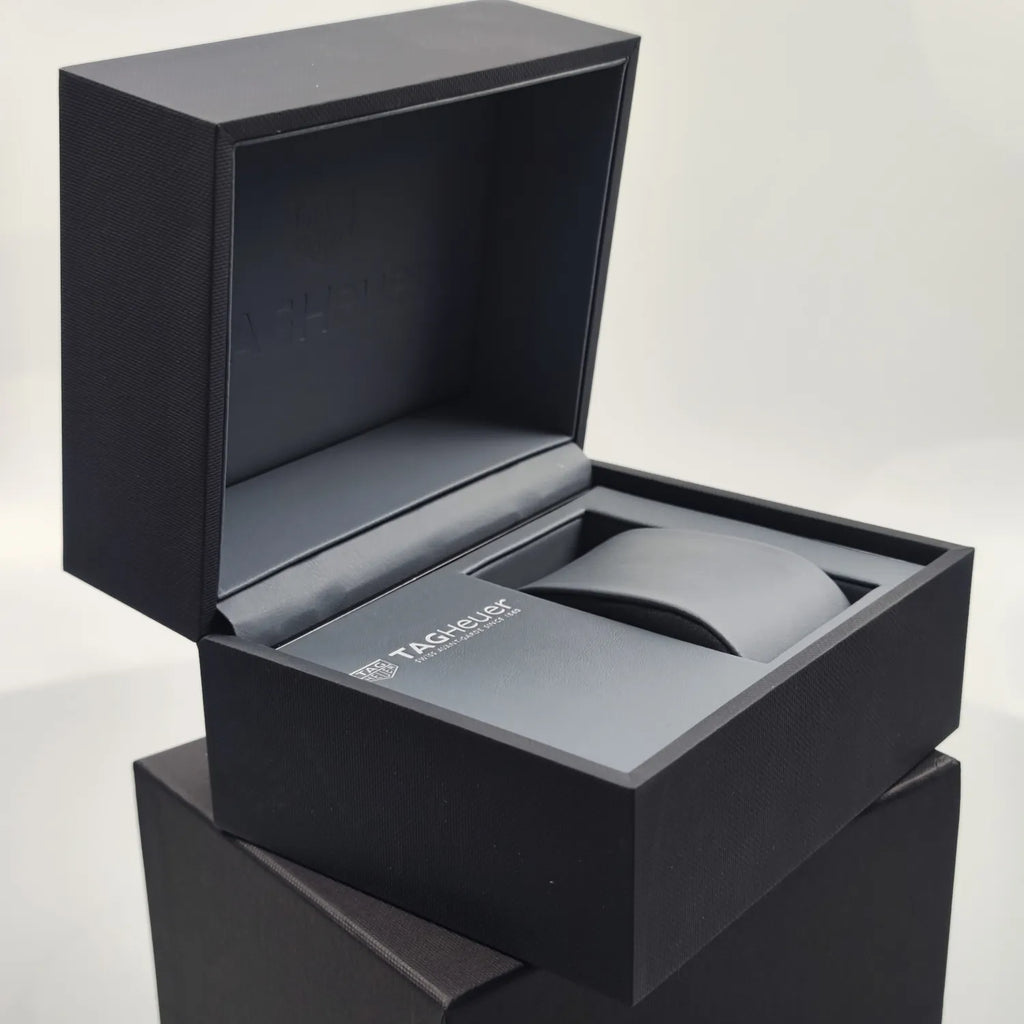 TAG Heuer watch box  display position on the right
